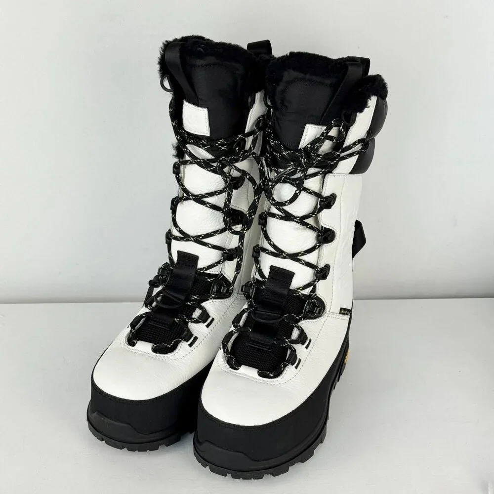 Men's 4, Women's 5 - UGG SHASTA TALL EXTREME WATERPROOF Gortex Boots - White